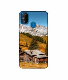 Amazon Brand - Solimo Designer Hut 3D Printed Hard Back Case Mobile Cover for Samsung Galaxy M21 / M30s