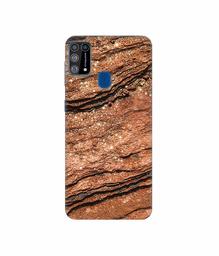 Amazon Brand - Solimo Designer Rock 3D Printed Hard Back Case Mobile Cover for Samsung Galaxy M31