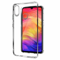 Amazon Brand - Solimo Mobile Cover (Soft & Flexible Back case) for Redmi Note 7 Pro (Transparent)