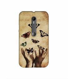 Amazon Brand - Solimo Designer Butterflies 3D Printed Hard Back Case Mobile Cover for Motorola Moto G 3rd Generation