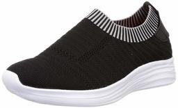 LEONE Men's Black Running Shoes-6 UK (40 EU) (L613BLACK6)