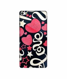 Amazon Brand - Solimo Designer Love You 3D Printed Hard Back Case Mobile Cover for Gionee Elife S7