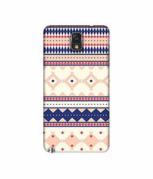 Amazon Brand - Solimo Designer Multi Shape Patterns 3D Printed Hard Back Case Mobile Cover for Samsung Galaxy Note 3 N9000