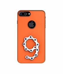 Amazon Brand - Solimo Designer Number Nine 3D Printed Hard Back Case Mobile Cover for Apple iPhone 7 Plus (Logo Cut)