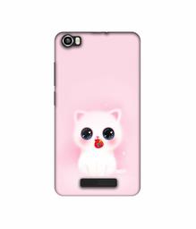 Amazon Brand - Solimo Designer Kitty UV Printed Soft Back Case Mobile Cover for Lava Iris X8