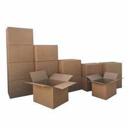 Basics Moving Boxes - Small/Medium Bundle, 15-Pack