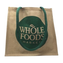 Whole Foods Market Burlap Eco Tote