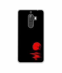 Amazon Brand - Solimo Designer Red Moon UV Printed Soft Back Case Mobile Cover for 10.or G