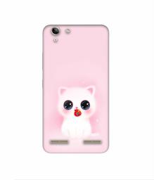 Amazon Brand - Solimo Designer Kitty 3D Printed Hard Back Case Mobile Cover for Lenovo Vibe K5