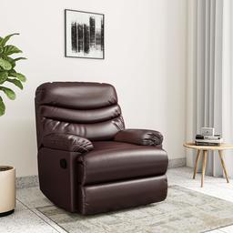 Amazon Brand - Solimo Serpens Single Seater Leartherette Recliner