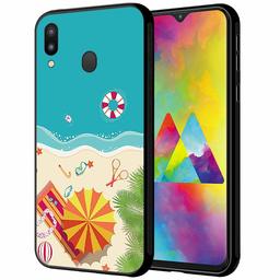 Amazon Brand - Solimo Designer Beach Printed Hard Back Case Mobile Cover for Samsung Galaxy M20 (D1217)