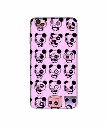 Amazon Brand - Solimo Designer Panda Experation 3D Printed Hard Back Case Mobile Cover for Vivo V5