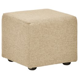 Amazon Brand – Rivet Modern Upholstered Cube Ottoman Pouf, 20