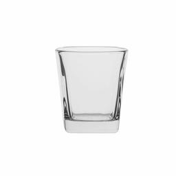 AmazonCommercial Lowball Drinking Glasses, Barware Glass Tumbler, 278 ml, Set of 6