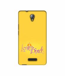 Amazon Brand - Solimo Designer Love Birds 3D Printed Hard Back Case Mobile Cover for Micromax Canvas Pace 4G Q416