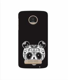 Amazon Brand - Solimo Designer Panda Illustrator 3D Printed Hard Back Case Mobile Cover for Motorola Moto Z Play