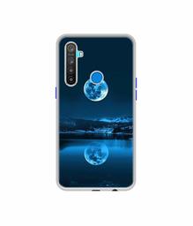 Amazon Brand - Solimo Designer Moon Pattern Print UV Printed Soft Back Case Mobile Cover for Realme 5 / Realme 5s / Realme 5i