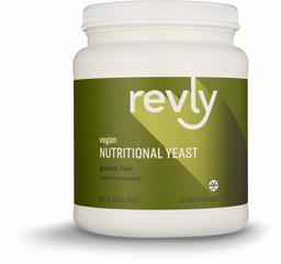 Amazon Brand - Revly Nutritional Yeast Superfood Powder, 15.9 Ounce, 30 Servings, Vegan