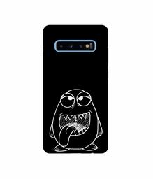 Amazon Brand - Solimo Designer Cartoon Pattern 3D Printed Hard Back Case Mobile Cover for Samsung Galaxy S10 Plus