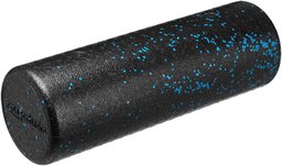 AmazonBasics High-Density Blue Speckled Round Foam Roller – 18-inç