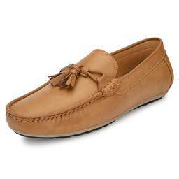 Chadstone Men's Tan Loafers-8 UK (42 EU) (CH 118)