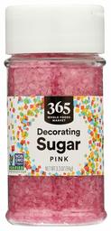 365 Everyday Value, Decorating Sugar, Pink, 3.3 oz