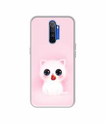 Amazon Brand - Solimo Designer Kitty UV Printed Soft Back Case Mobile Cover for Oppo Reno Ace/Realme X2 Pro