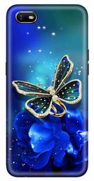 Amazon Brand - Solimo Designer Butterfly Design 3D Printed Hard Back Case Mobile Cover for Oppo A1K