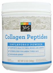 365 Everyday Value, Collagen Peptides Powder, Unflavored, 12 Ounce