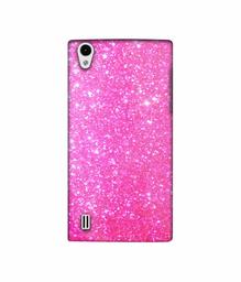 Amazon Brand - Solimo Designer Pink Sparkle 3D Printed Hard Back Case Mobile Cover for VIVO Y15