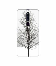 Amazon Brand - Solimo Designer Tree Sketch 3D Printed Hard Back Case Mobile Cover for Oppo F11 Pro