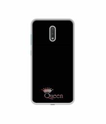 Amazon Brand - Solimo Designer Queen UV Printed Soft Back Case Mobile Cover for Nokia 2.3