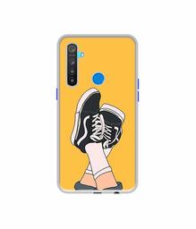 Amazon Brand - Solimo Designer Boy Shoes Pattern UV Printed Soft Back Case Mobile Cover for Realme 5 / Realme 5s / Realme 5i