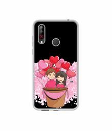 Amazon Brand - Solimo Designer Boy and Girl UV Printed Soft Back Case Mobile Cover for LG W30