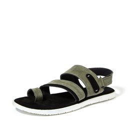 Amazon Brand - Symbol Men's Grey Sandals-10 UK/India (44 EU) (AZ-KY-312A)