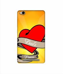 Amazon Brand - Solimo Designer Dad's Princess 3D Printed Hard Back Case Mobile Cover for Xiaomi Redmi 3S