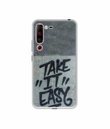 Amazon Brand - Solimo Designer Take It Easy UV Printed Soft Back Case Mobile Cover for Lenovo Z6 Pro