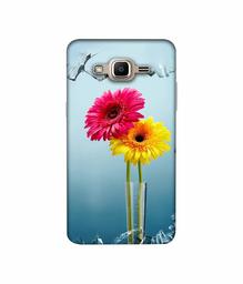 Amazon Brand - Solimo Designer Sun Flower 3D Printed Hard Back Case Mobile Cover for Samsung Galaxy J2 Prime