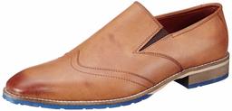 Amazon Brand - Symbol Men's Tan Synthetic Formal Shoes - 8 UK (AZ-KY-292A)