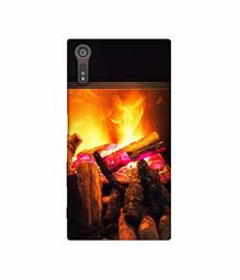 Amazon Brand - Solimo Designer Born Fire 3D Printed Hard Back Case Mobile Cover for Sony Xperia XZ Dual