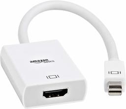 AmazonBasics Mini DisplayPort till HDMI Adapter 1-Pack Vitt