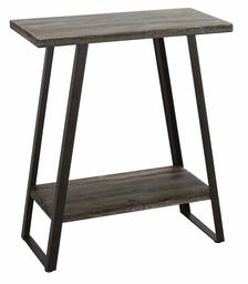 Amazon Brand – Ravenna Home Aubree Mid-Century Modern Shelf Storage Side Table, 23.6