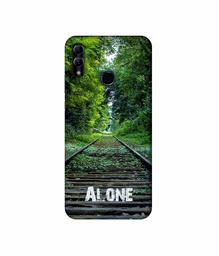 Amazon Brand - Solimo Designer Alone 3D Printed Hard Back Case Mobile Cover for Honor 10 Lite