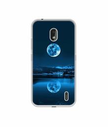 Amazon Brand - Solimo Designer Moon Pattern Print UV Printed Soft Back Case Mobile Cover for Nokia 2.2