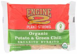 Engine 2, Burrito Squarito Potato And Green Chili Organic, 6 Ounce