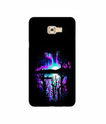 Amazon Brand - Solimo Designer Dark Scenery 3D Printed Hard Back Case Mobile Cover for Samsung Galaxy C7 Pro