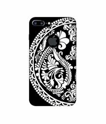 Amazon Brand - Solimo Designer Half Circle Rangoli 3D Printed Hard Back Case Mobile Cover for Apple iPhone 7 Plus (Logo Cut)