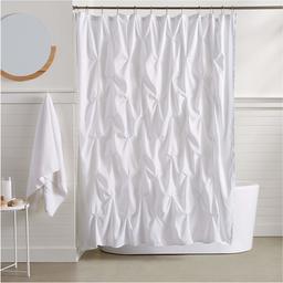 AmazonBasics Waffle Weave Shower Curtain