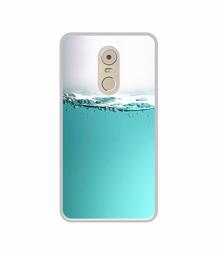 Amazon Brand - Solimo Designer Half Fill UV Printed Soft Back Case Mobile Cover for Lenovo K6 Note