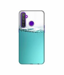 Amazon Brand - Solimo Designer Half Fill 3D Printed Hard Back Case Mobile Cover for Realme 5 Pro